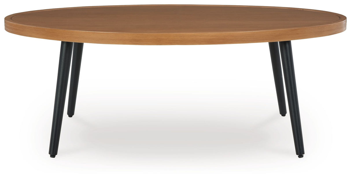Horizon Hall - Cocktail Table - Two-tone Brown