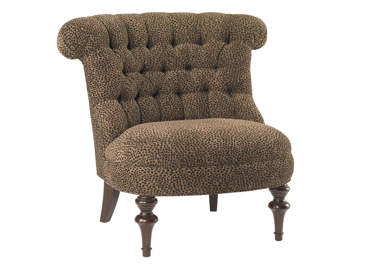 Lexington Upholstery - Xavier Chair - Dark Brown