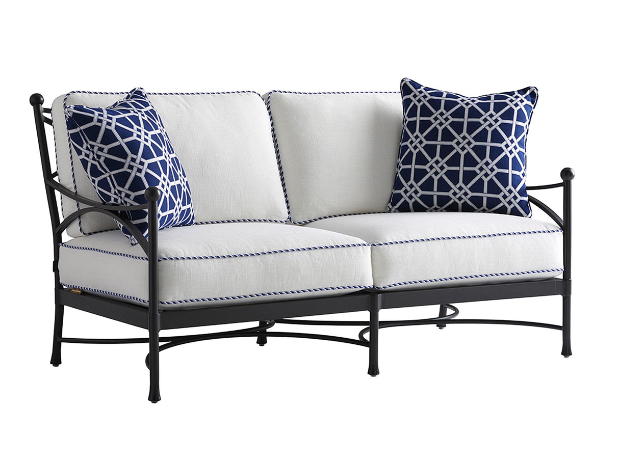 Pavlova - Fabric Loveseat - White