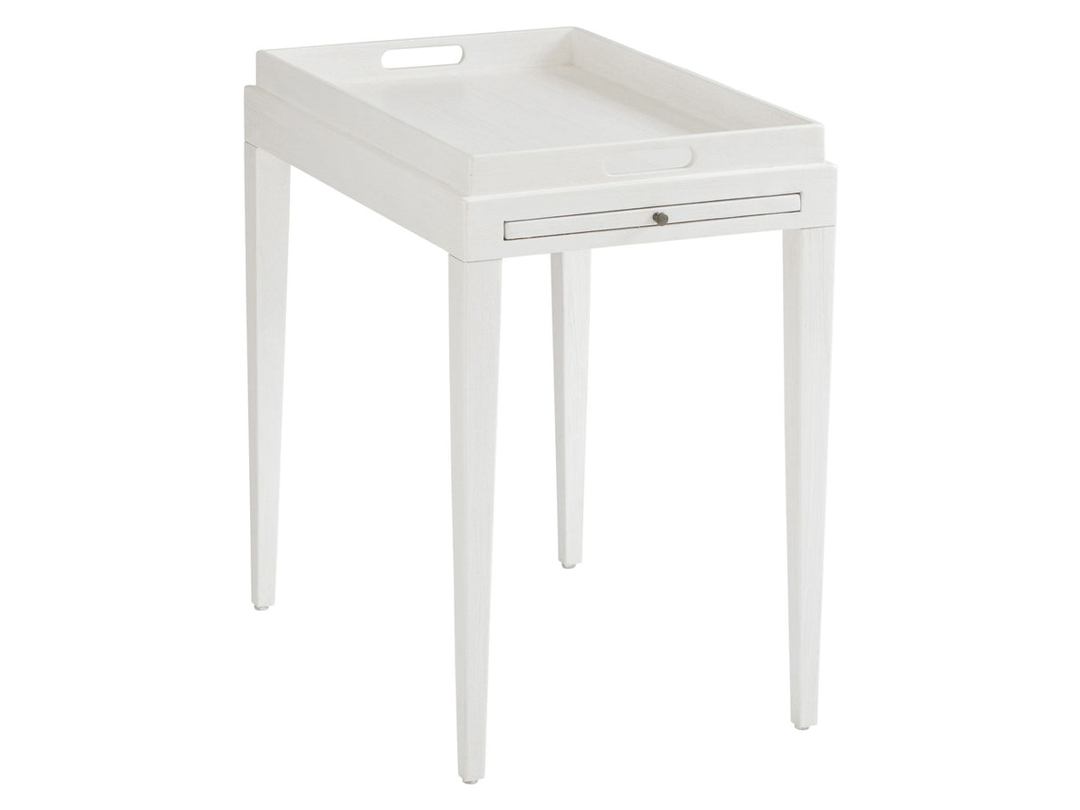 Ocean Breeze - Broad River Rectangular End Table - White