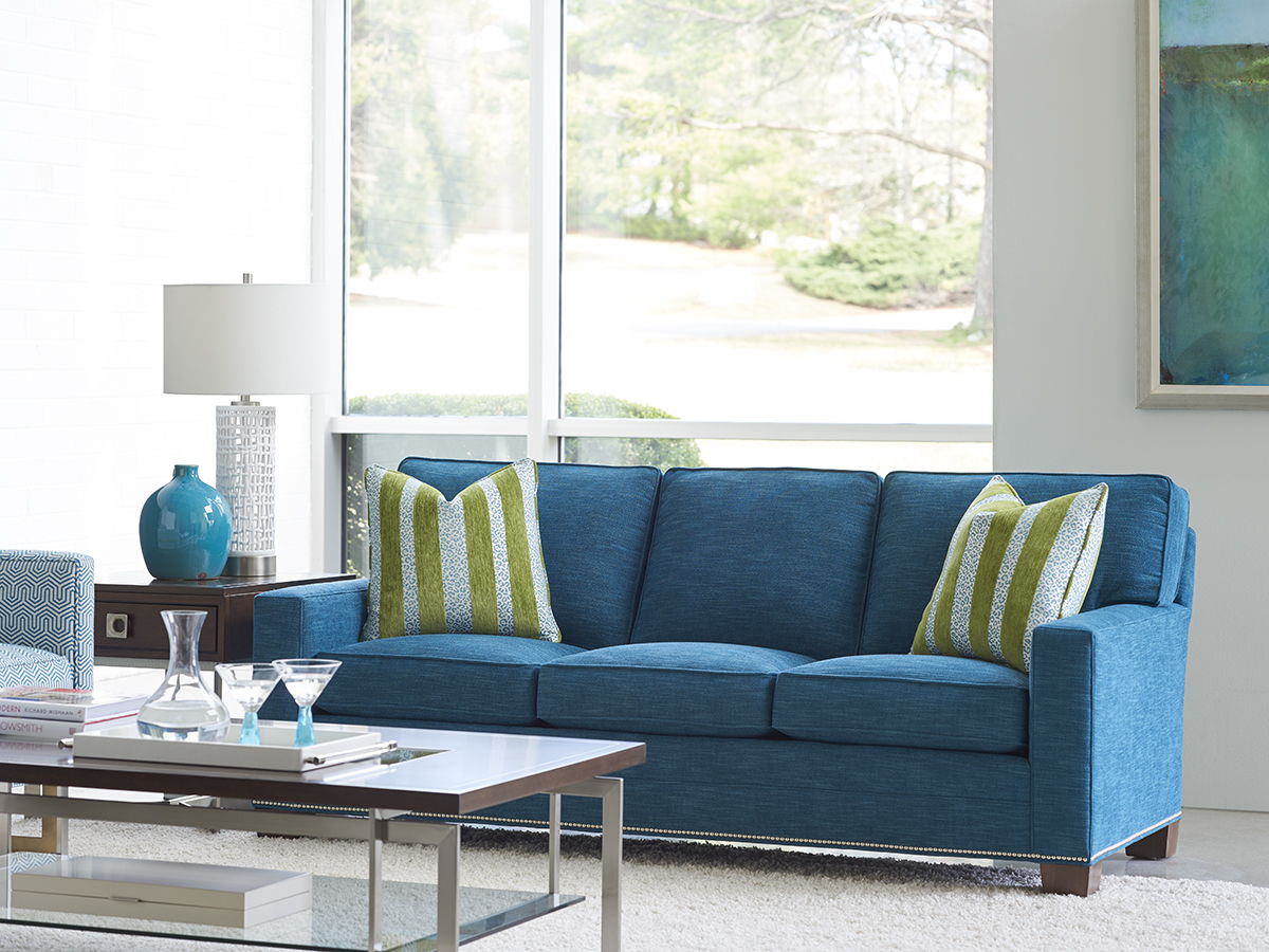 Lexington Upholstery - Bristol Sofa - Blue