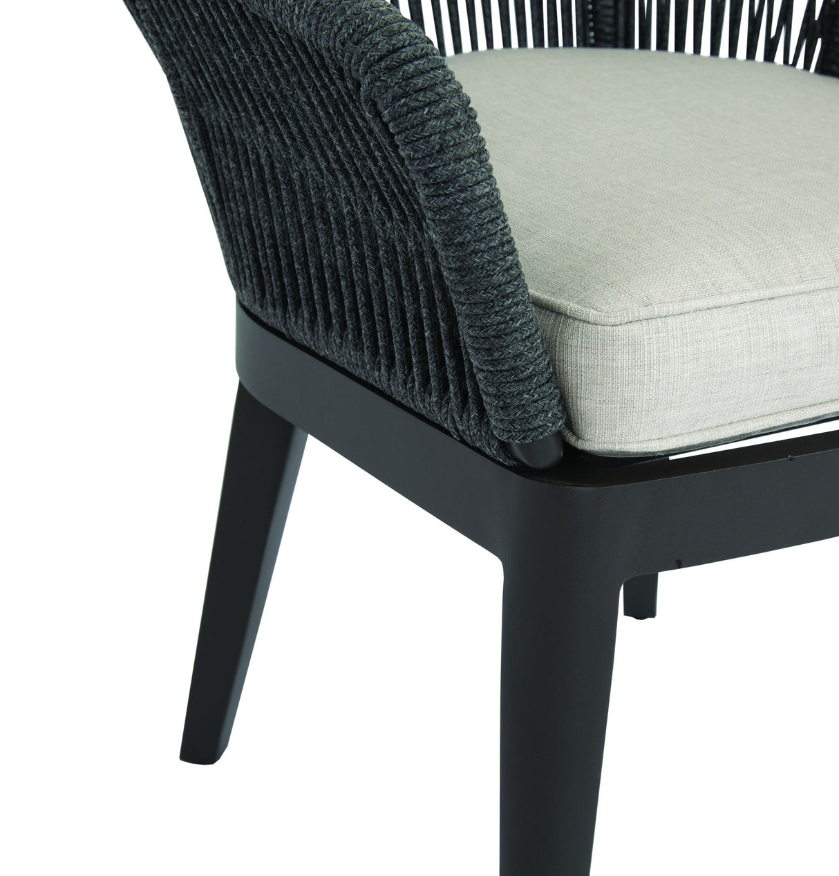 Milano - Dining Chair, With Self Welt - Echo Ash / Dark Gray