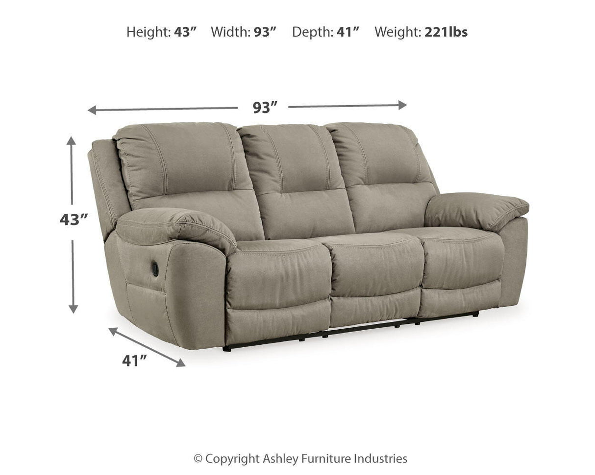 Next-Gen Gaucho - Reclining Sofa - Putty