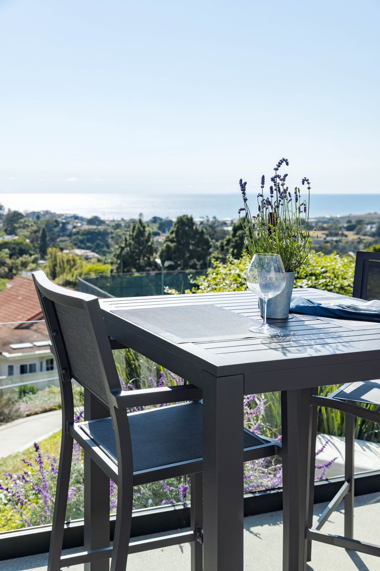 Vegas - Sling Bar Stool - Graphite