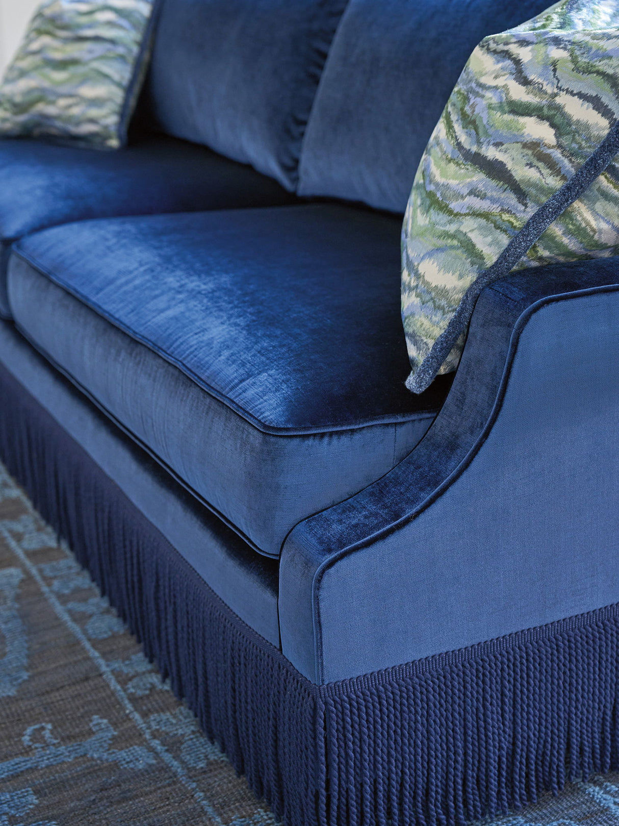 Rendezvous - Barnaby Sofa - Light Blue