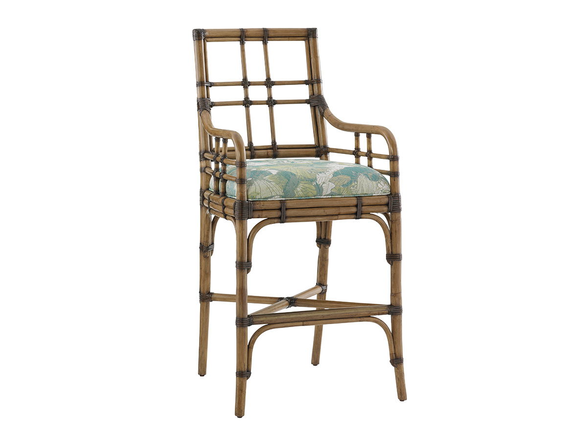 Twin Palms - Lands End Bar Stool - Light Brown