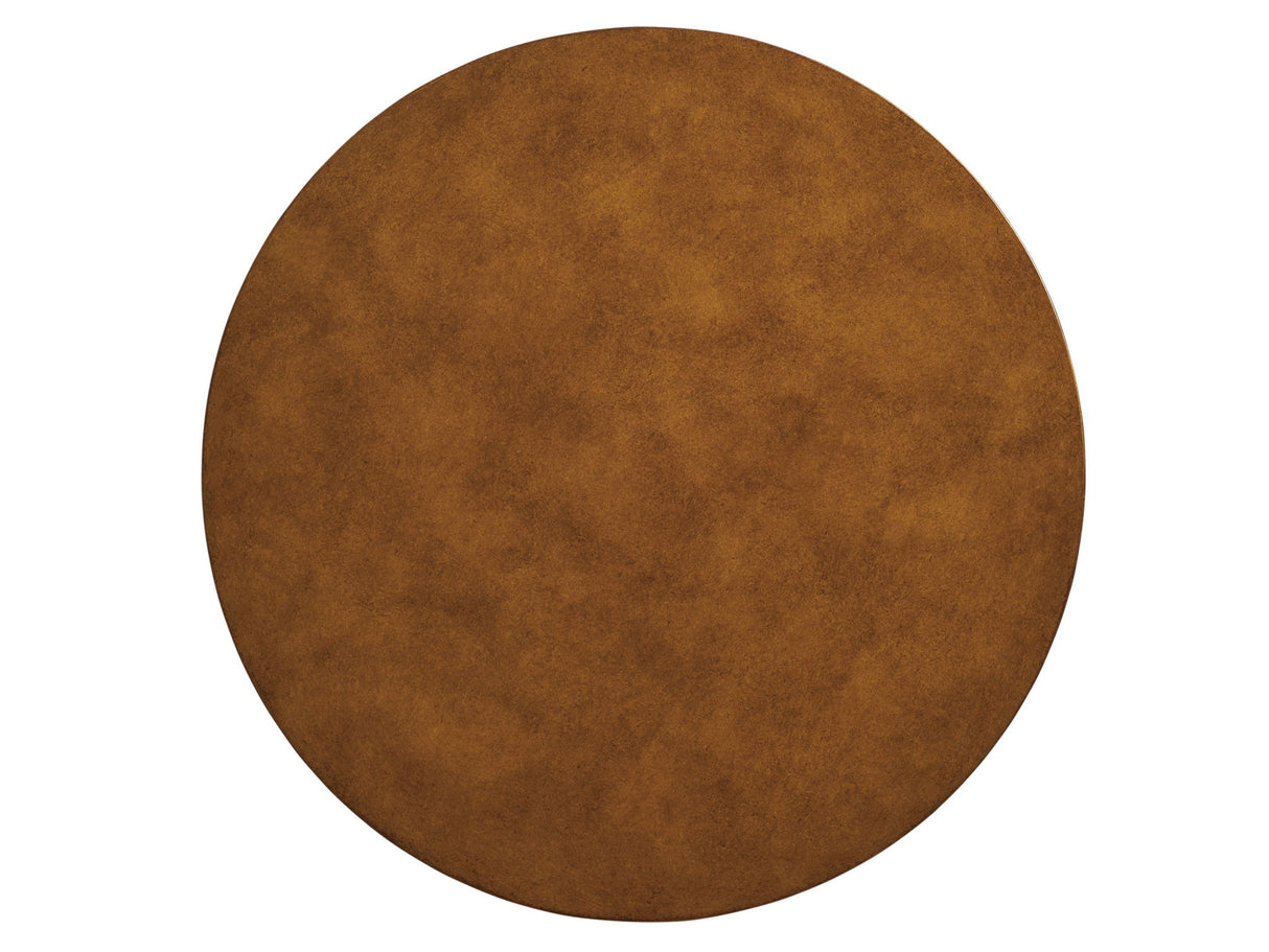 Carmel - Crest Round End Table - Beige