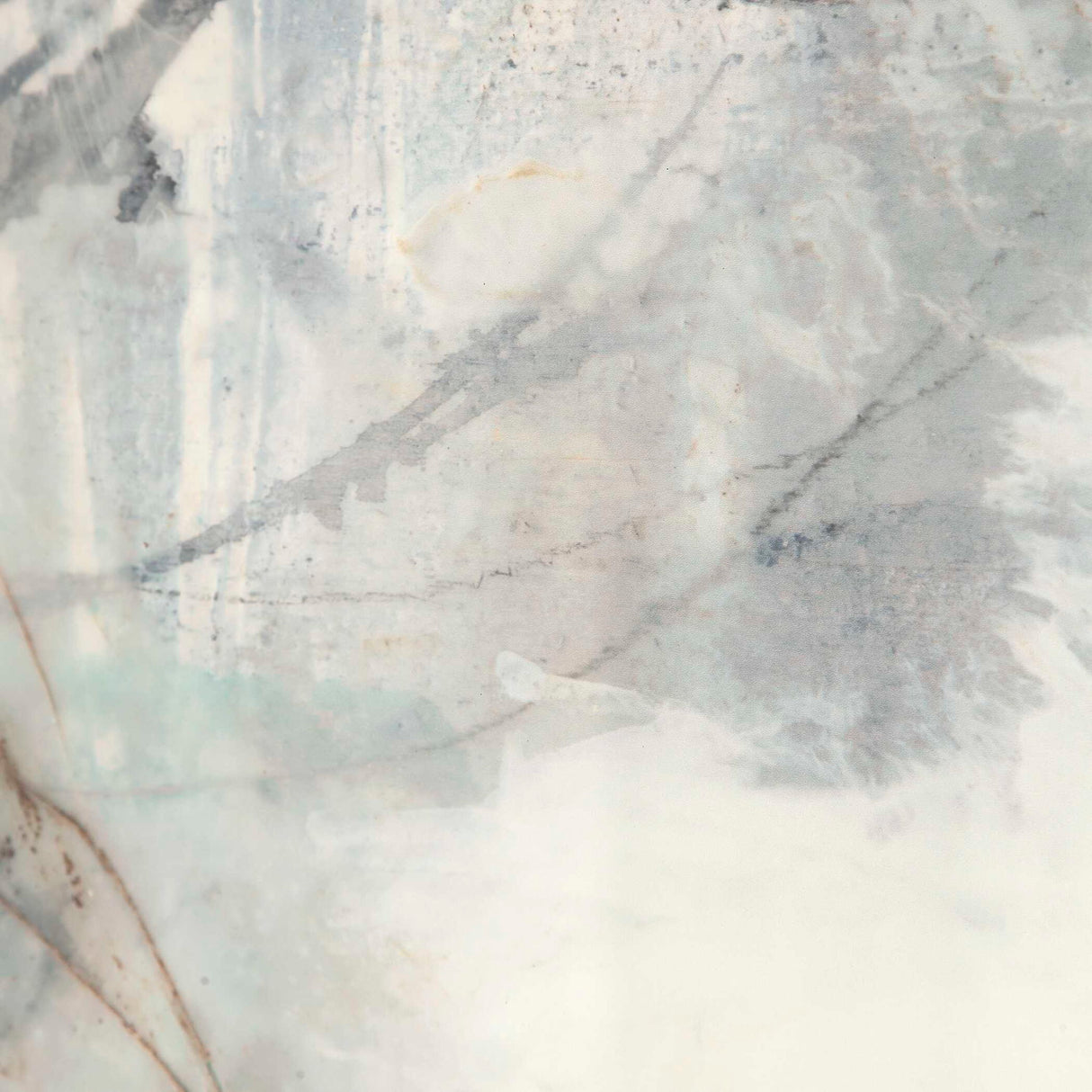 Undulating Oro - Abstract Prints, Set Of 2 - Blue