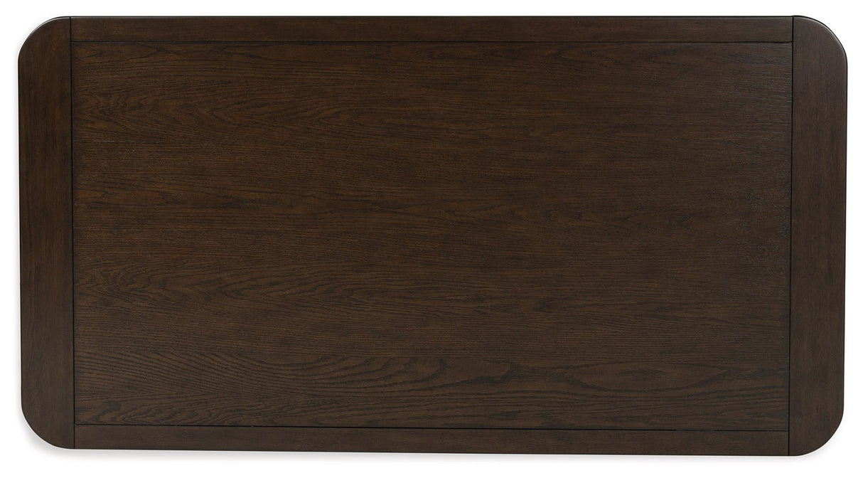 Breckington - Rectangular Cocktail Table - Dark Brown