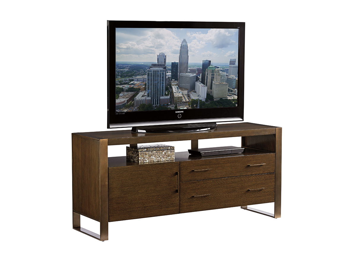 Cross Effect - Paramount Media Console - Dark Brown