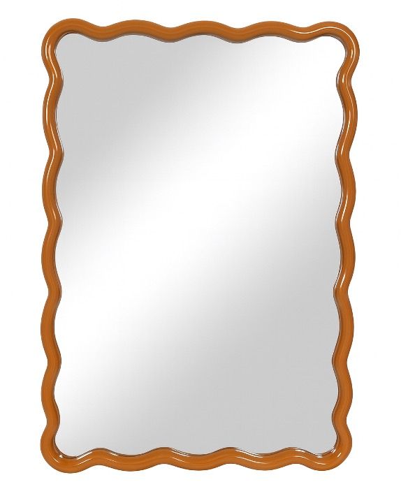 Camellia - Caramel Wall Mirror - Caramel Lacquer