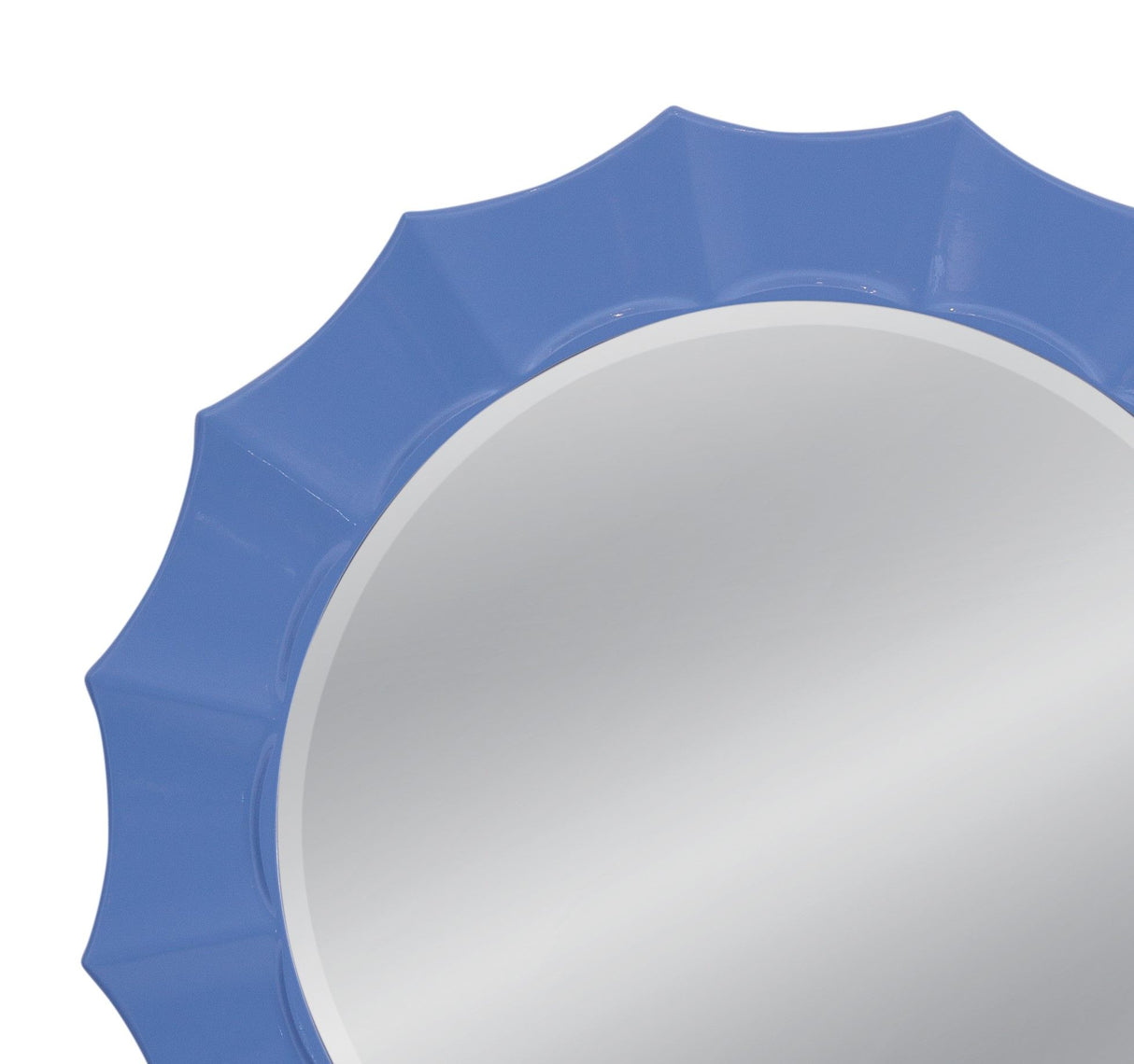 Blue Altair - Wall Mirror - Blue
