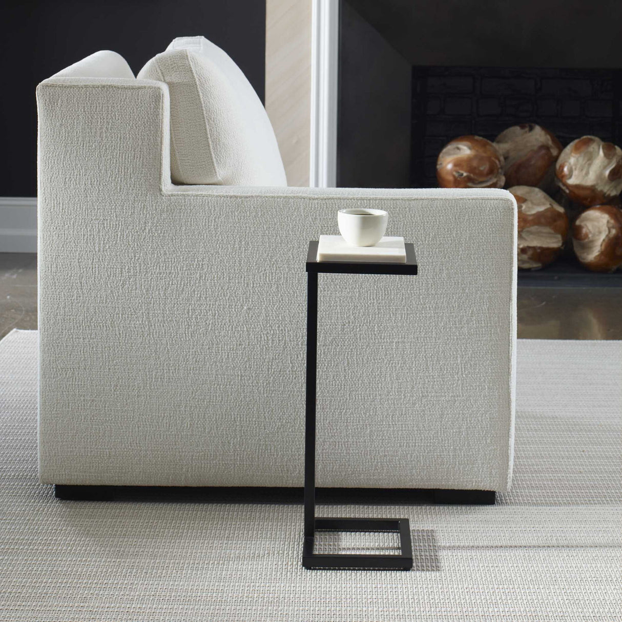 Martini Table - Satin Black