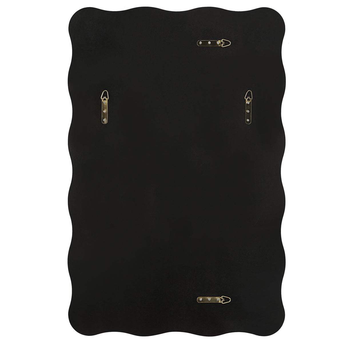 Aneta - Scalloped Mirror - Gold