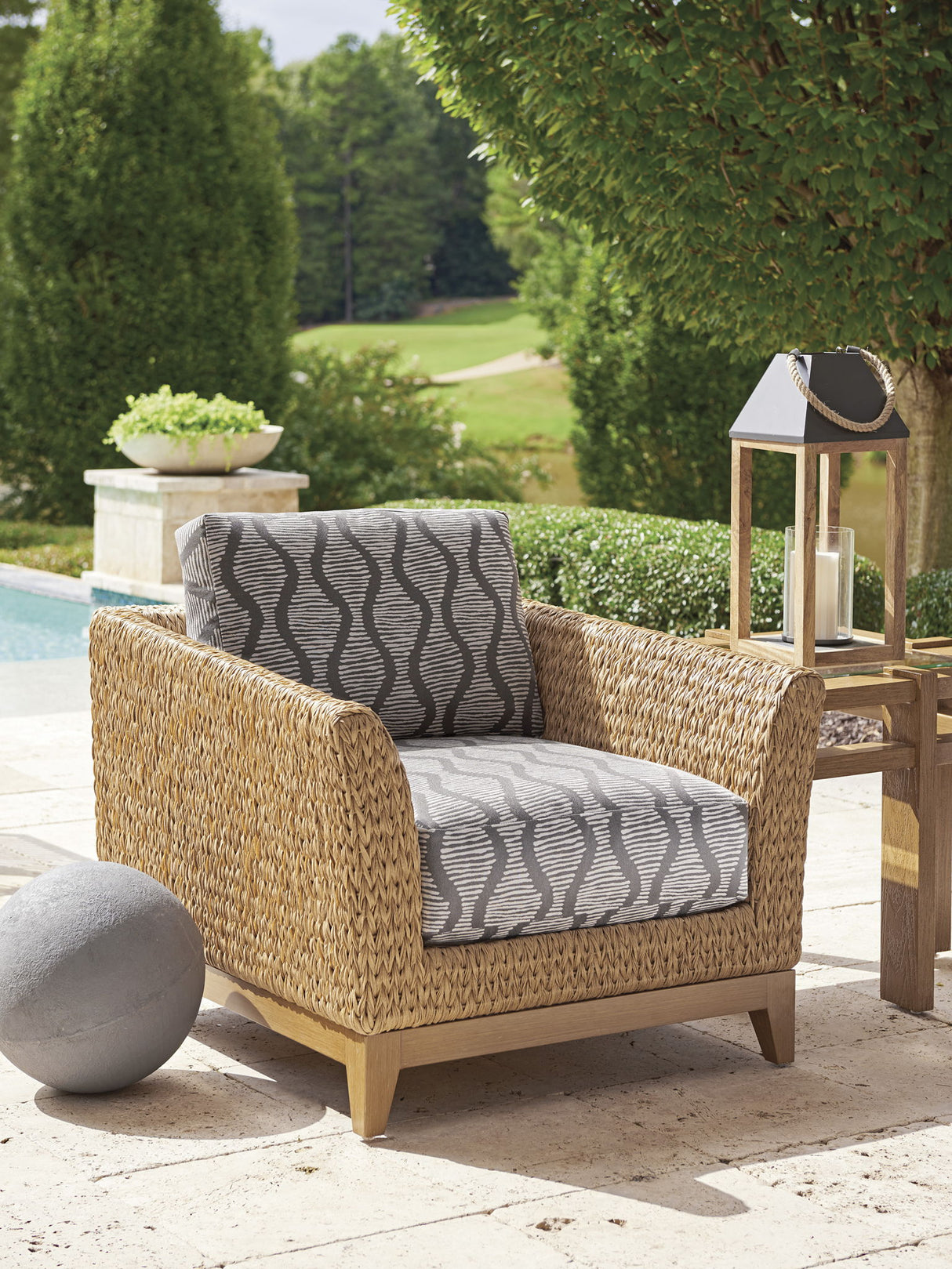 Los Altos Valley View - Lounge Chair - Light Brown