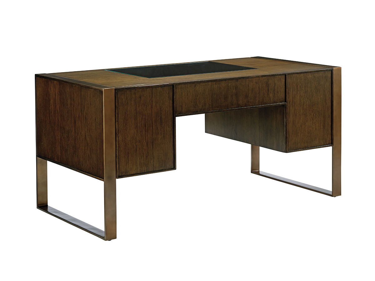 Cross Effect - Structure Desk - Dark Brown