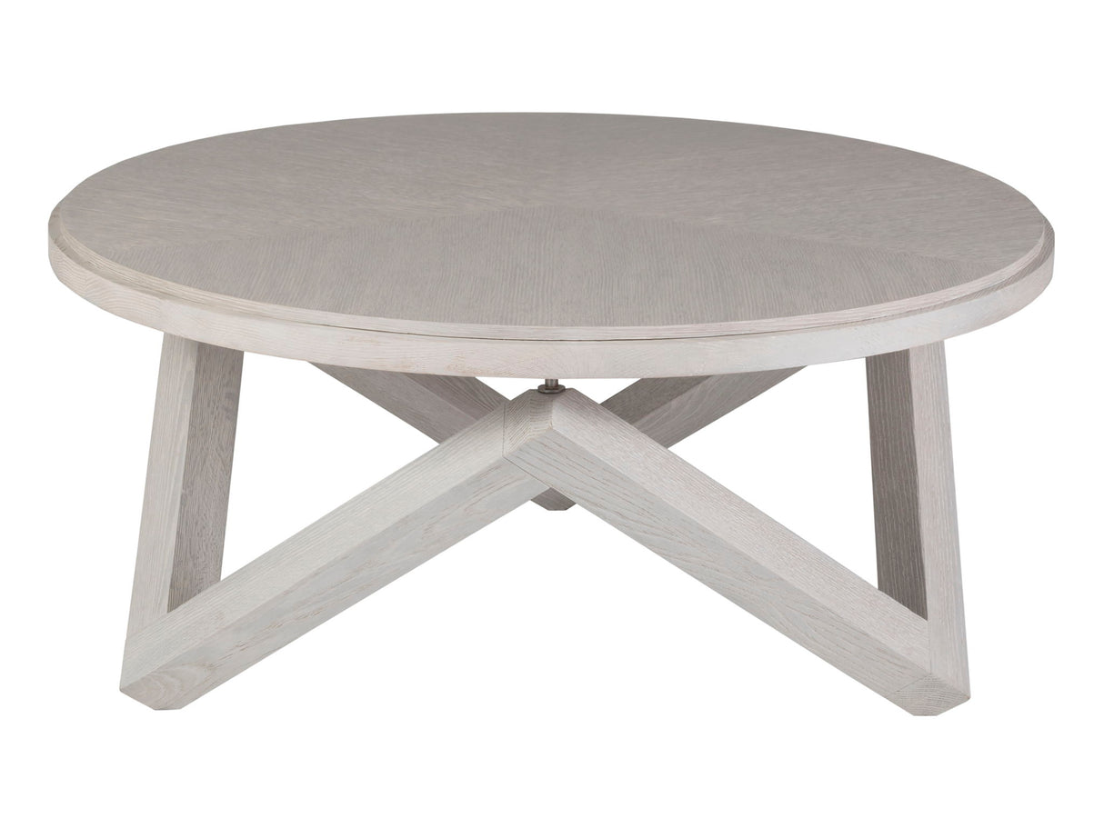 Signature Designs - Isoceles Round Cocktail Table - White