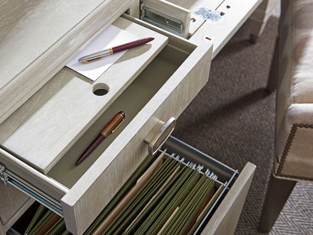 Greystone - Avery Executive Desk - Beige