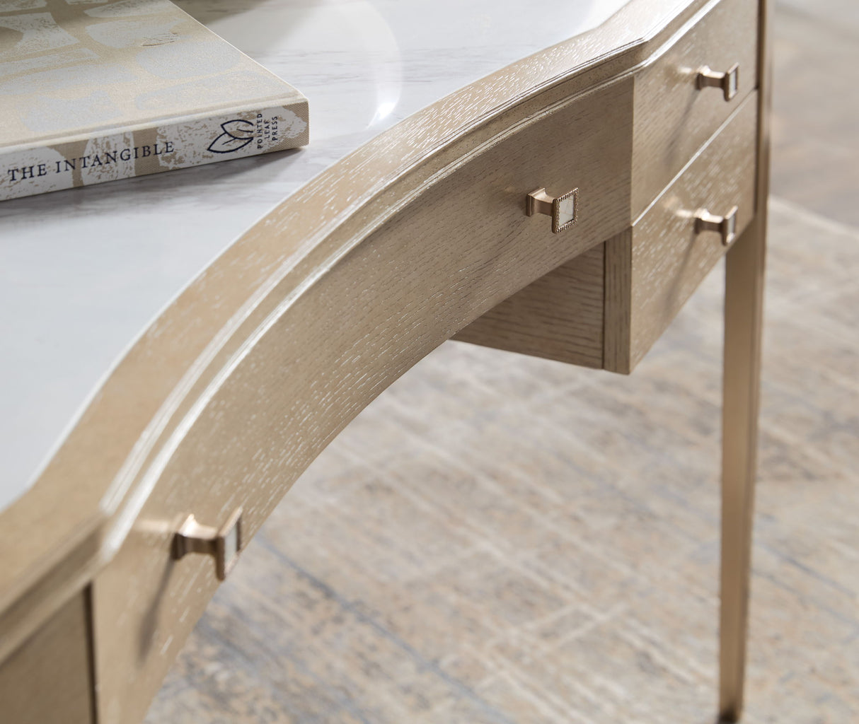 Melange - Flourish Dressing Table - Beige