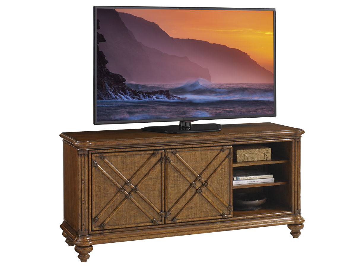 Bali Hai - Marlin Media Console - Dark Brown