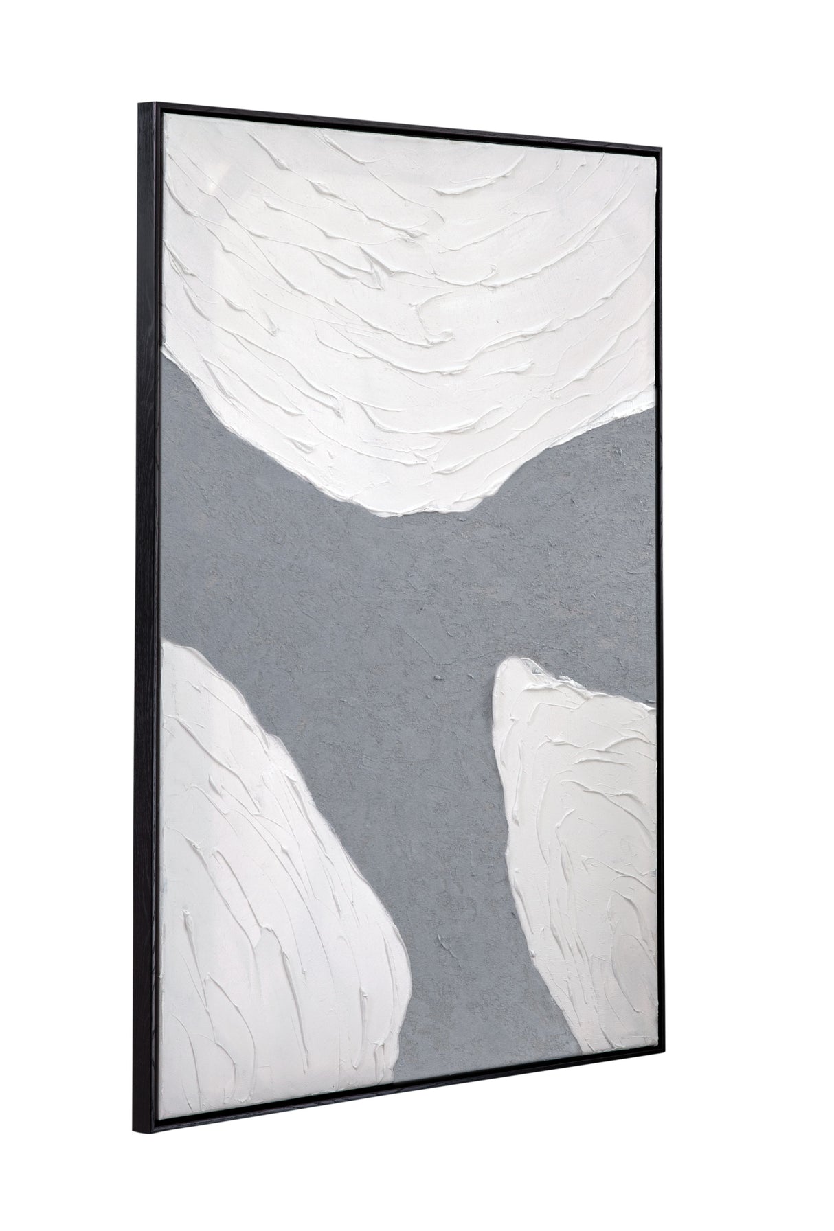 Osceola Canvas Art - White