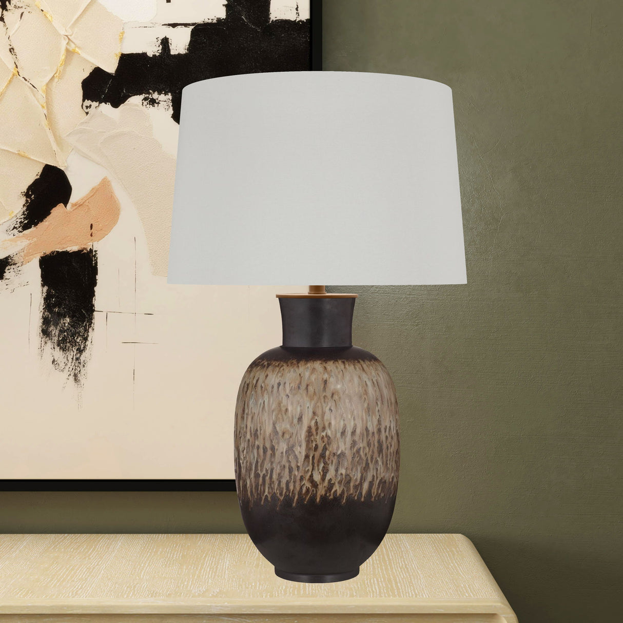 Mojave - Table Lamp - Rich Brown / Acid Wash