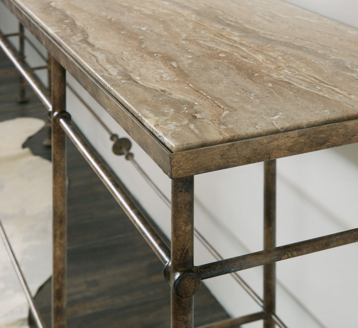 La Grange - St. James Metal And Stone Console