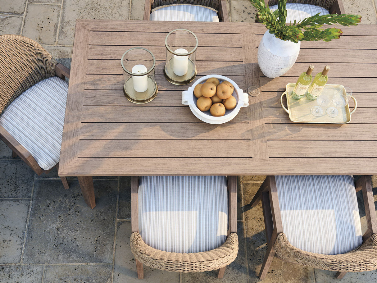 Isle Of Palms - Teak Rectangular Dining Table - Light Brown