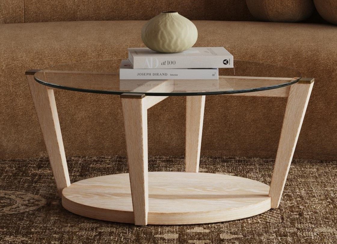 Dunes - Cocktail Table - Bleached Oak