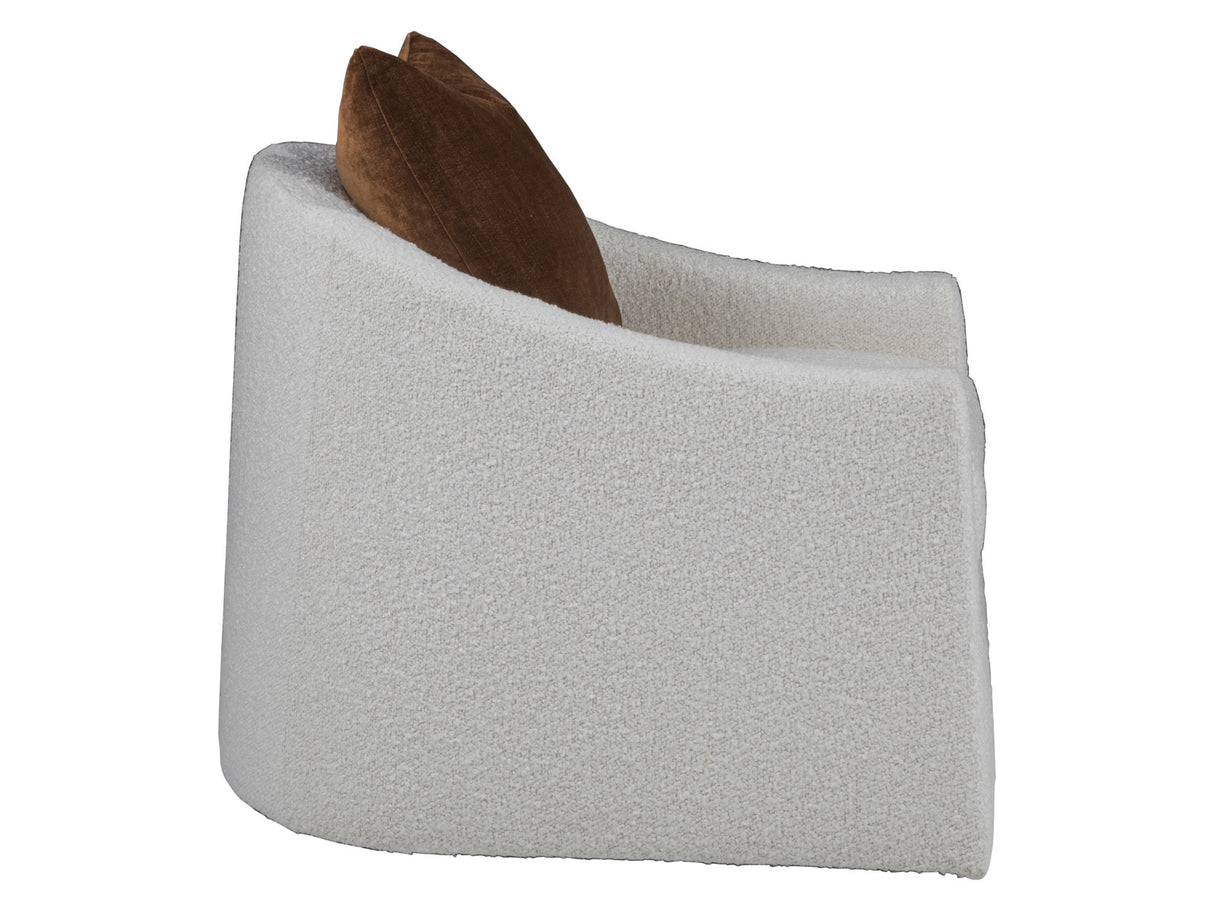 Artistica Upholstery - Brigitte Swivel Chair - White