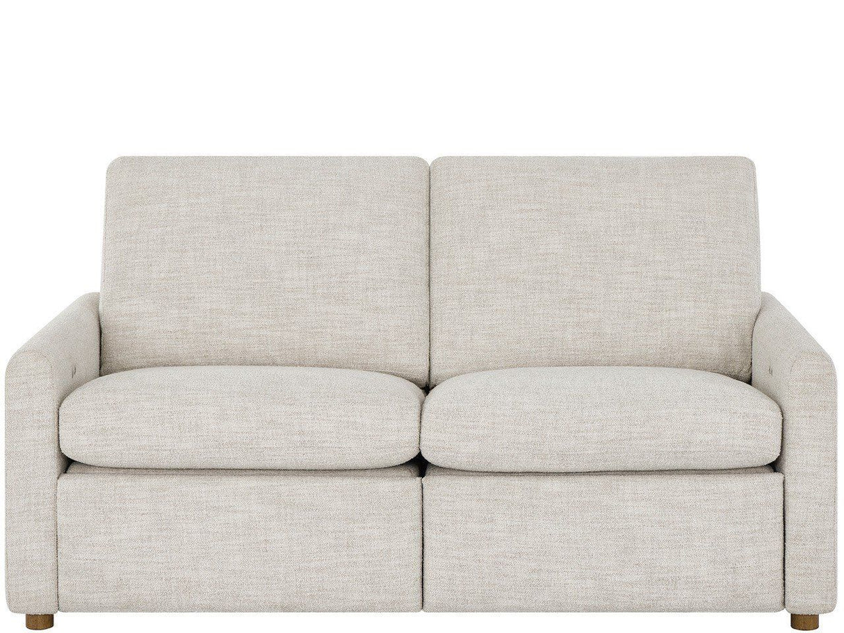 Hyde - Loveseat - White / Gray