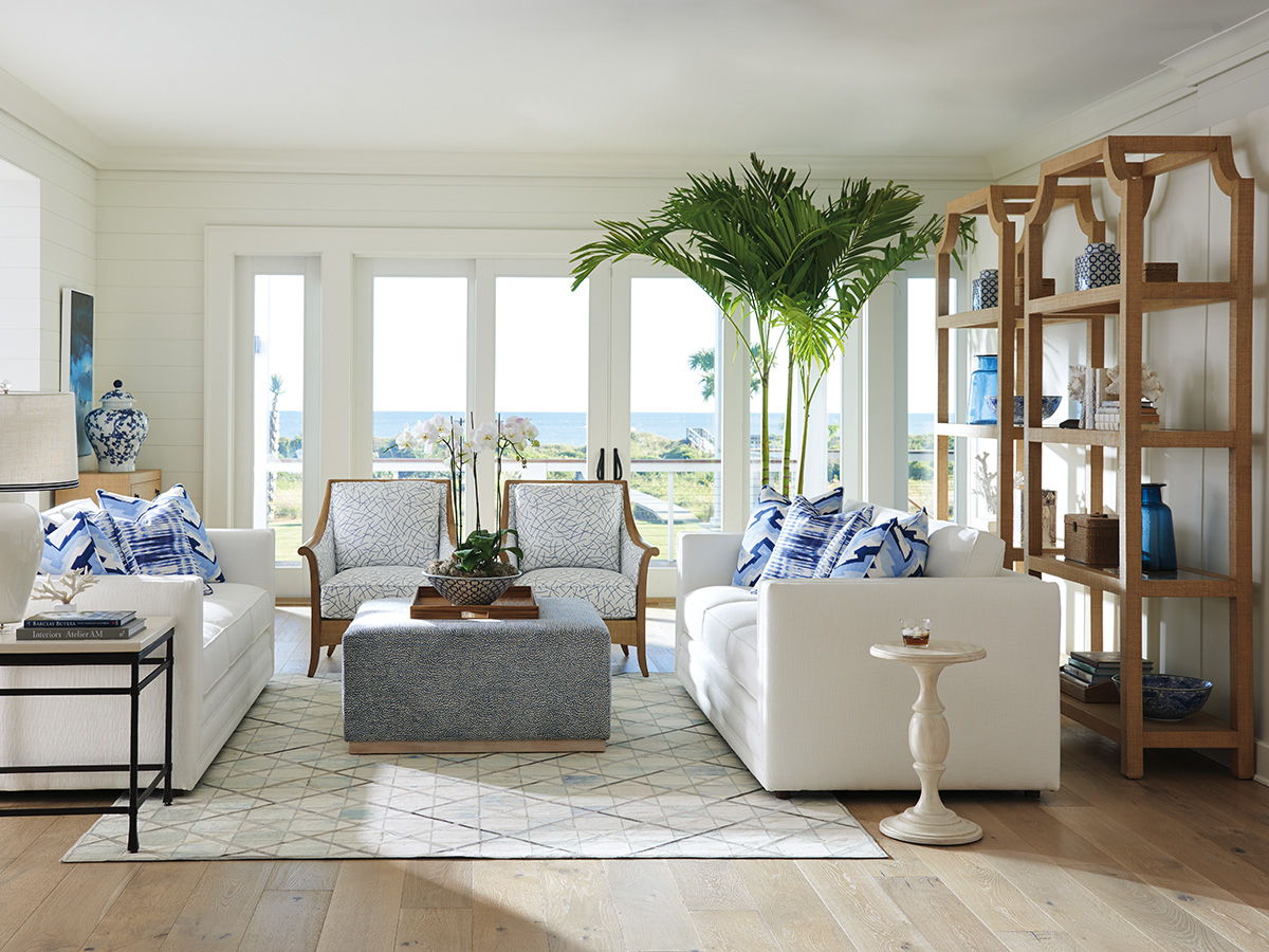 Barclay Butera Upholstery - Clayton Cocktail Ottoman