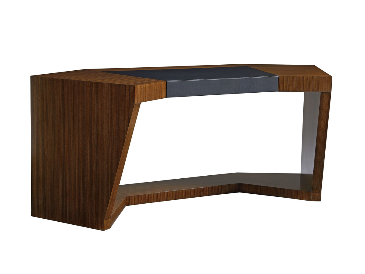 Aventura - Paragon Angled Writing Table - Dark Brown