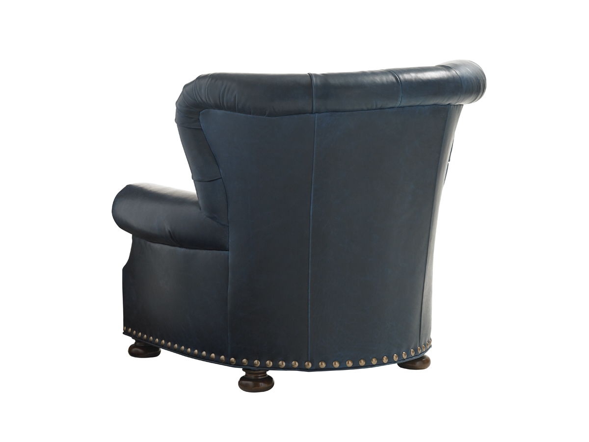 Lexington Leather - Elle Leather Chair - Blue