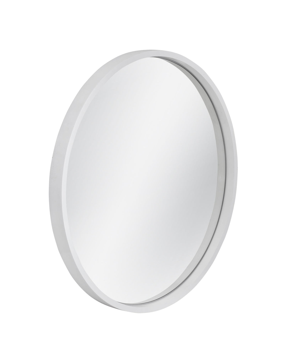 Cyprus - Wall Mirror - Glossy White