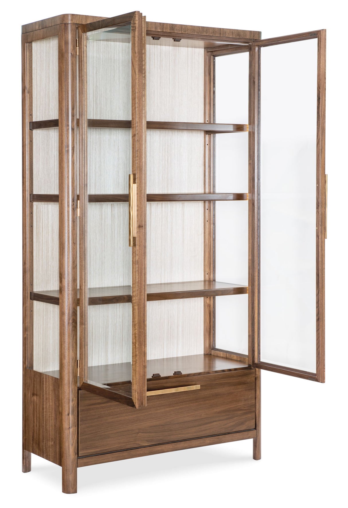 Eleana - Display Cabinet - Medium Wood
