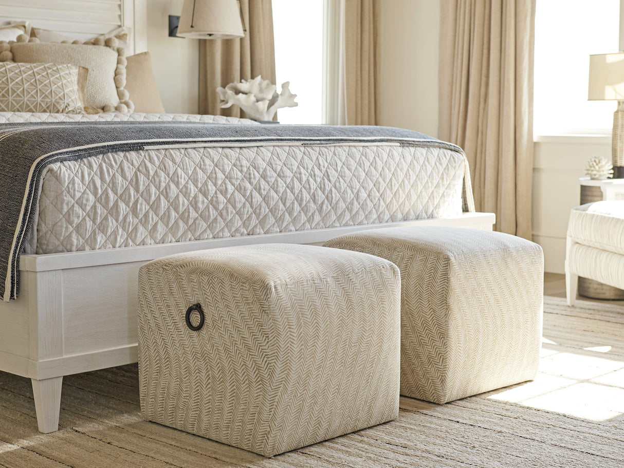 Ocean Breeze - Jupiter Ottoman