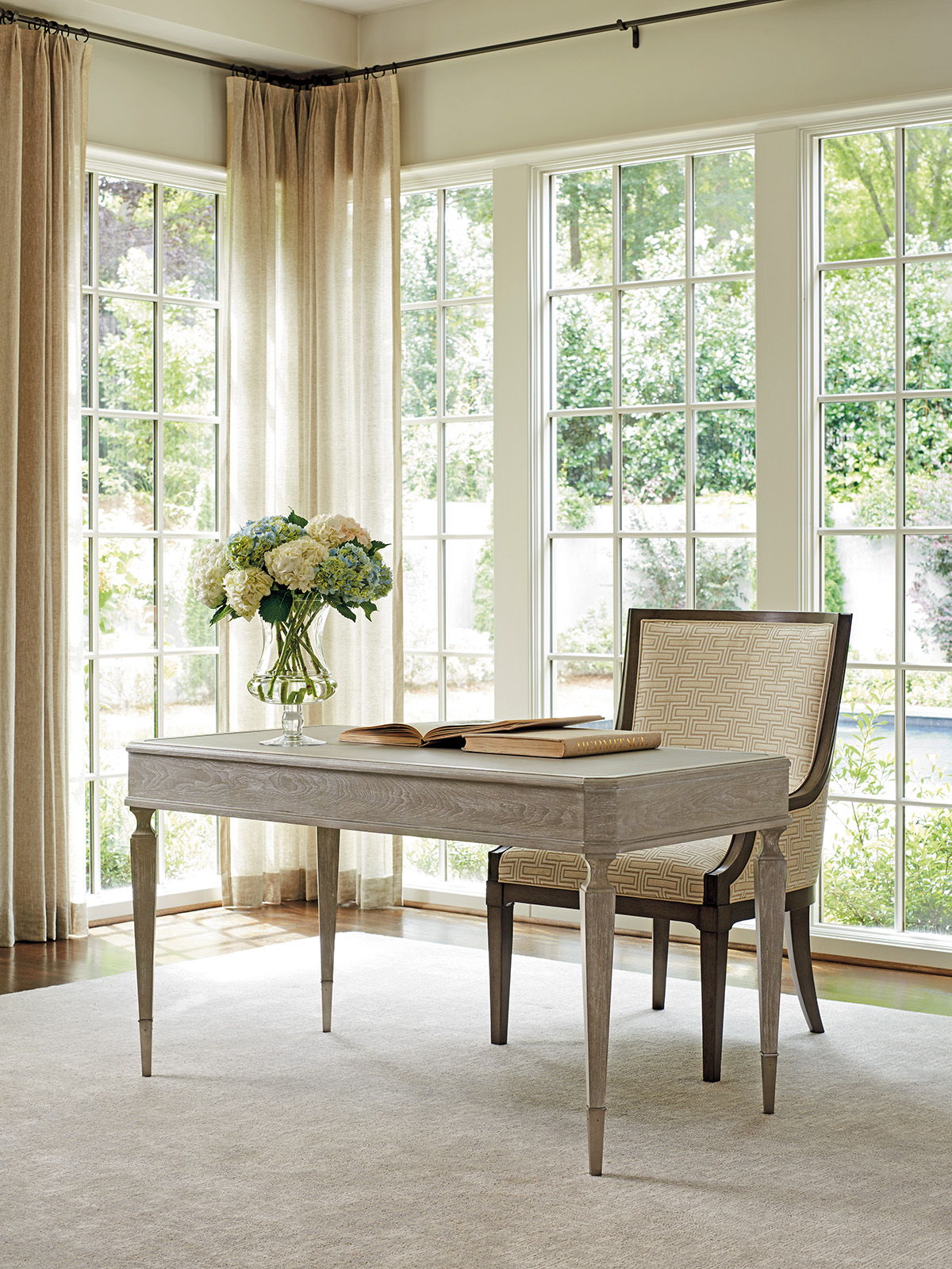 Greystone - Chloe Writing Desk - Beige