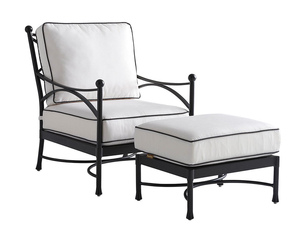 Pavlova - 36" Lounge Chair - White