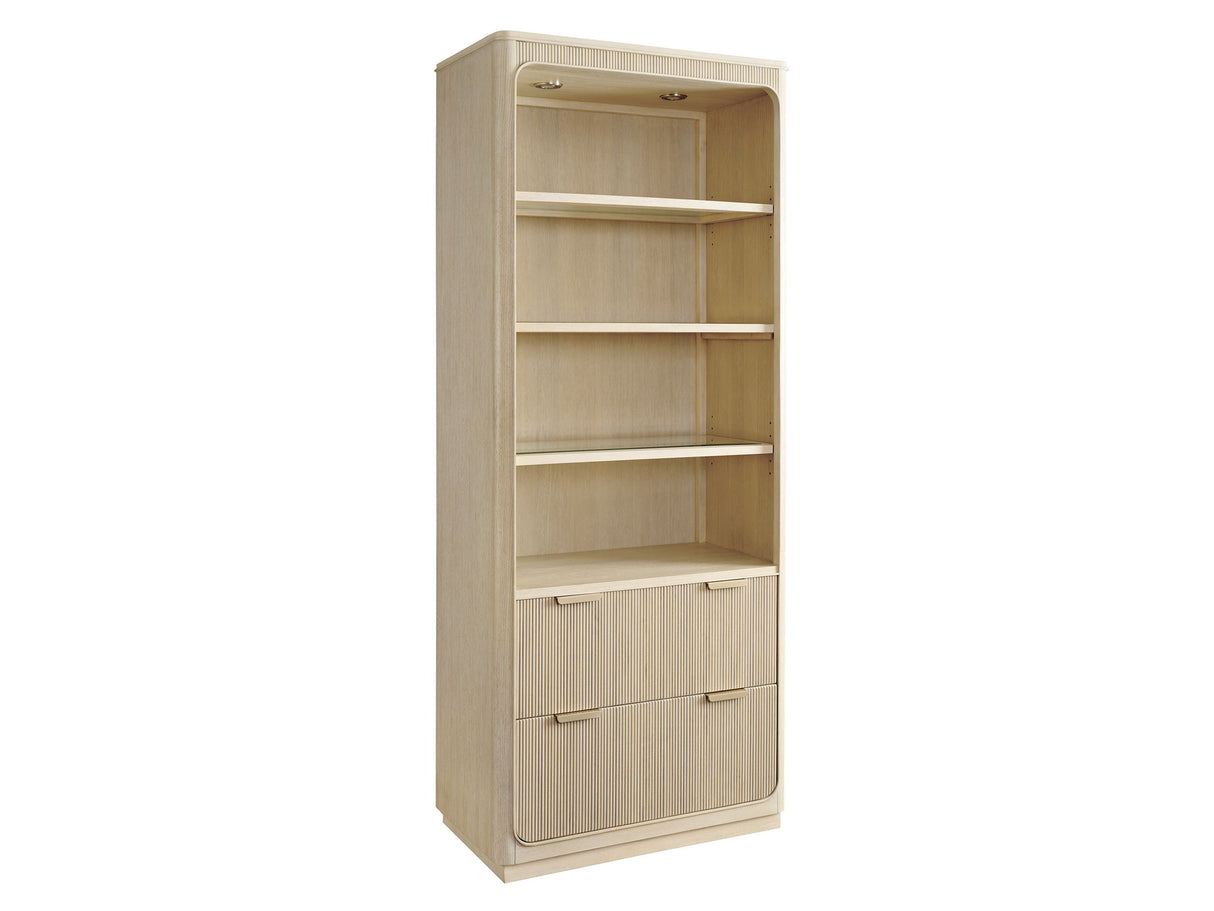 Montreux - Montreux Bookcase - Light Brown