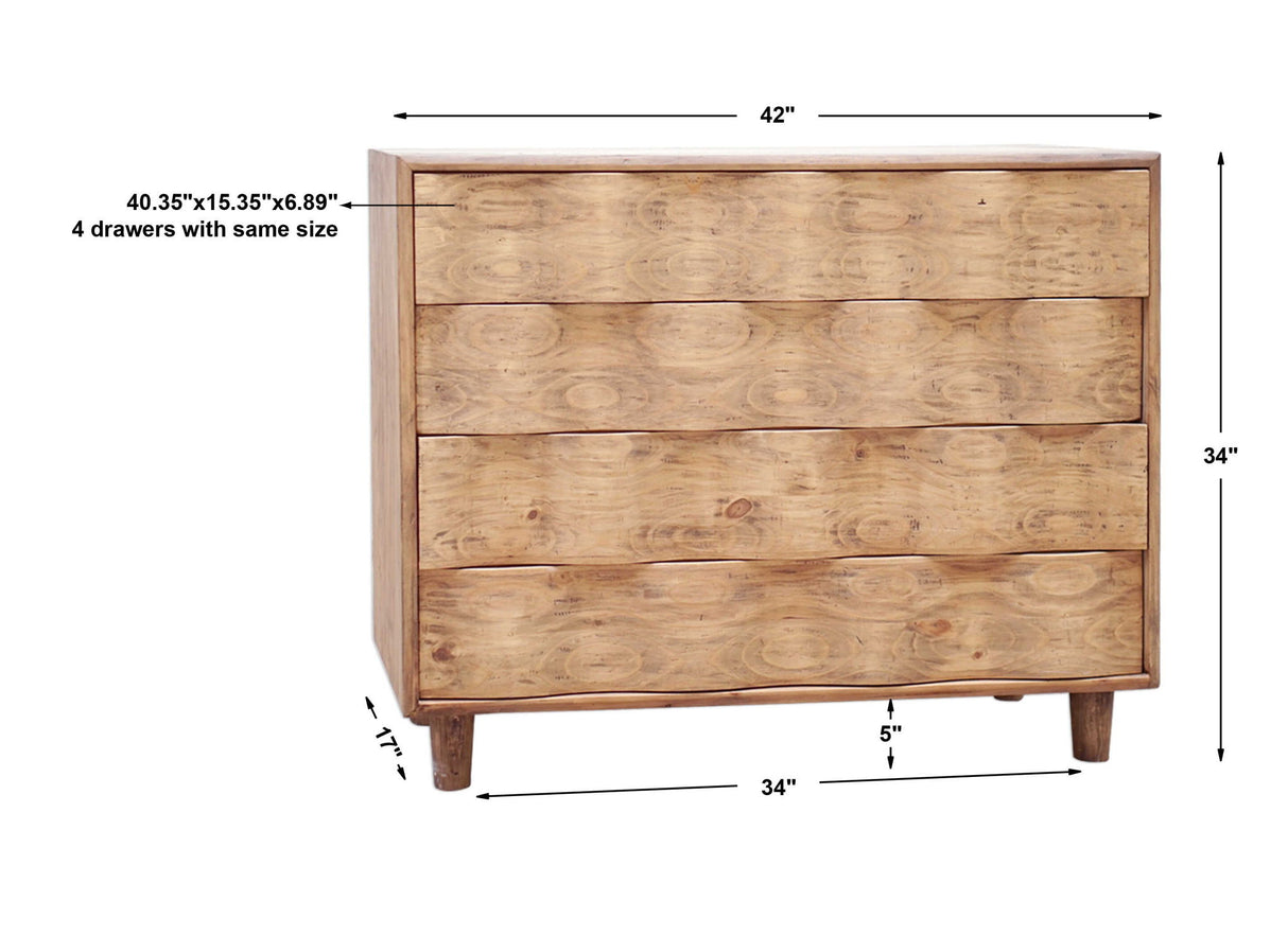Crawford - Light Oak Accent Chest - Light Brown