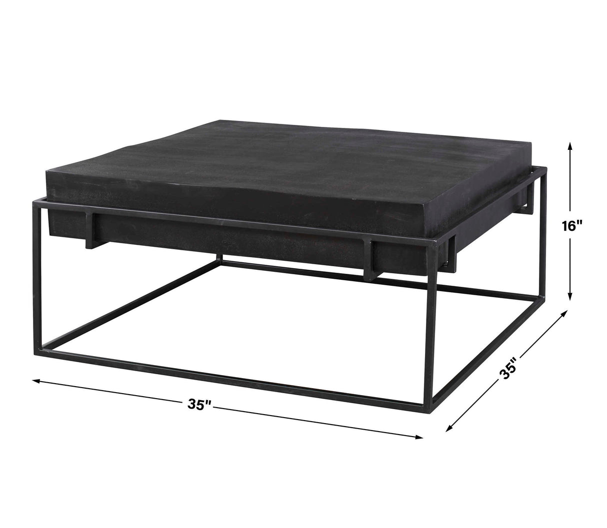 Telone - Modern Coffee Table - Black