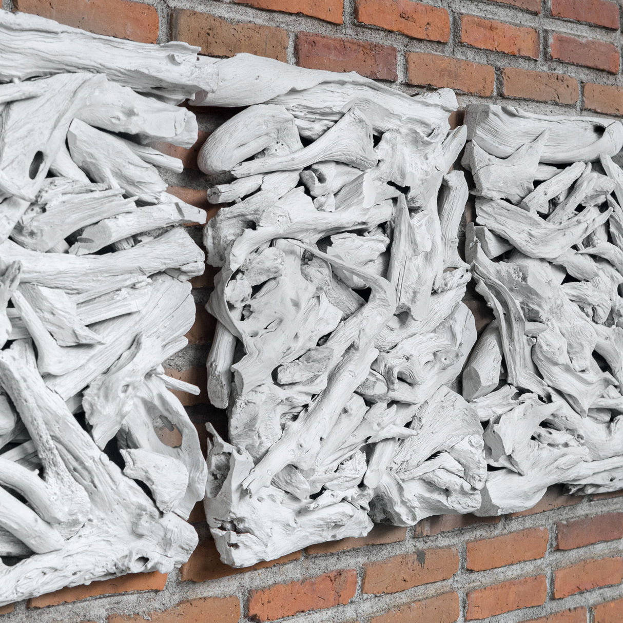 Rio - Coastal Wood Wall Decor - White