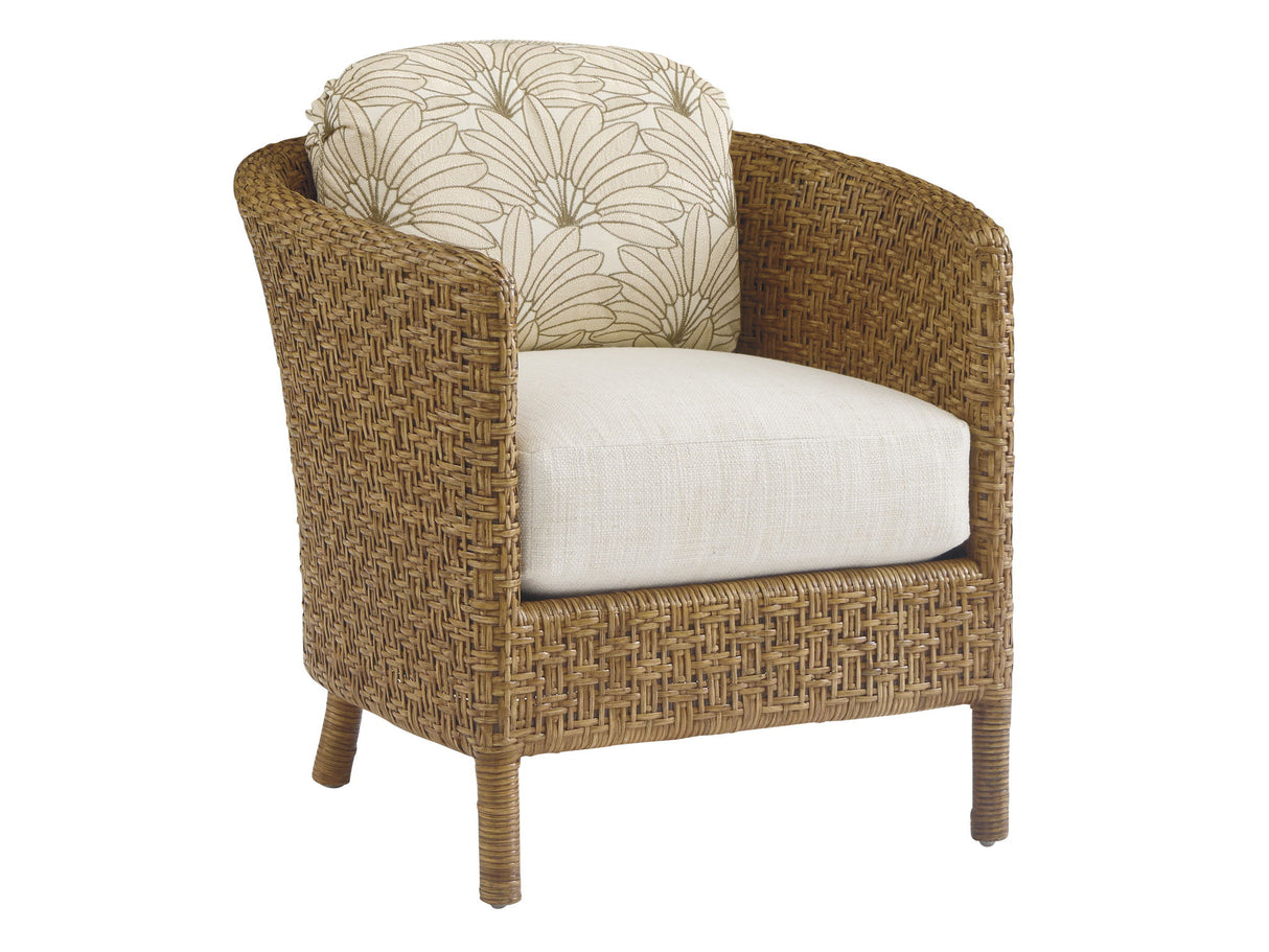 Key Biscayne - Gables Estate Chair - Light Brown / Green
