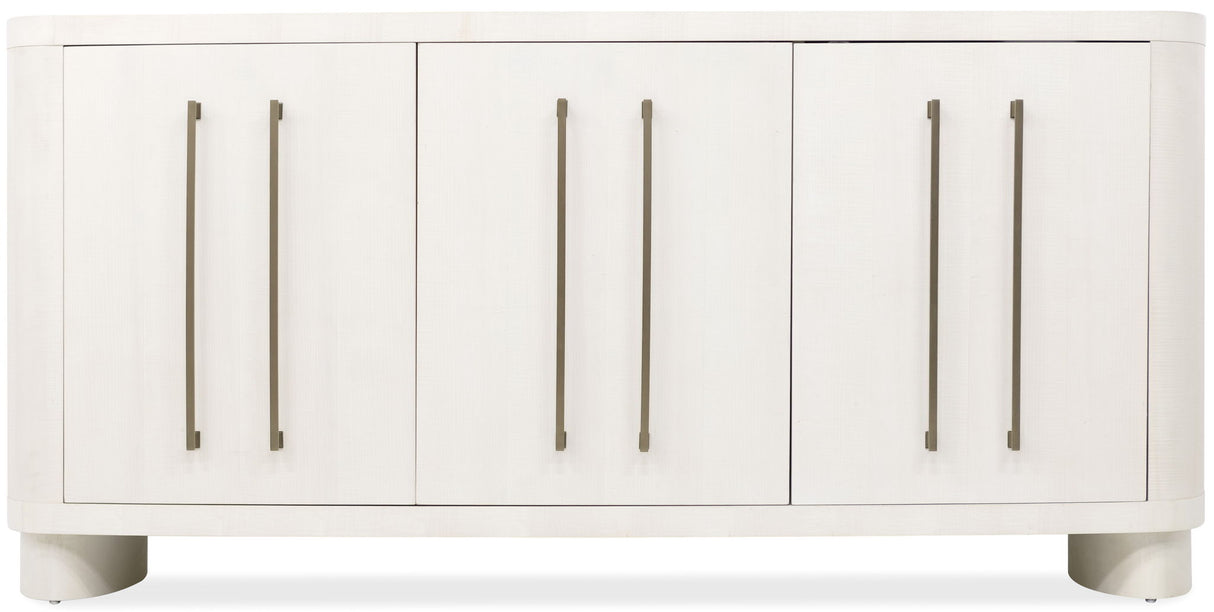 Melange - Bar None Credenza - White