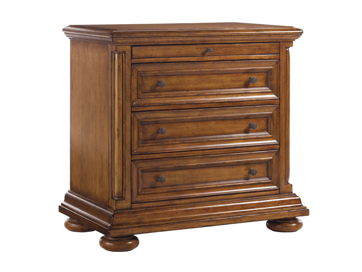Island Estate - Martinique Nightstand - Dark Brown