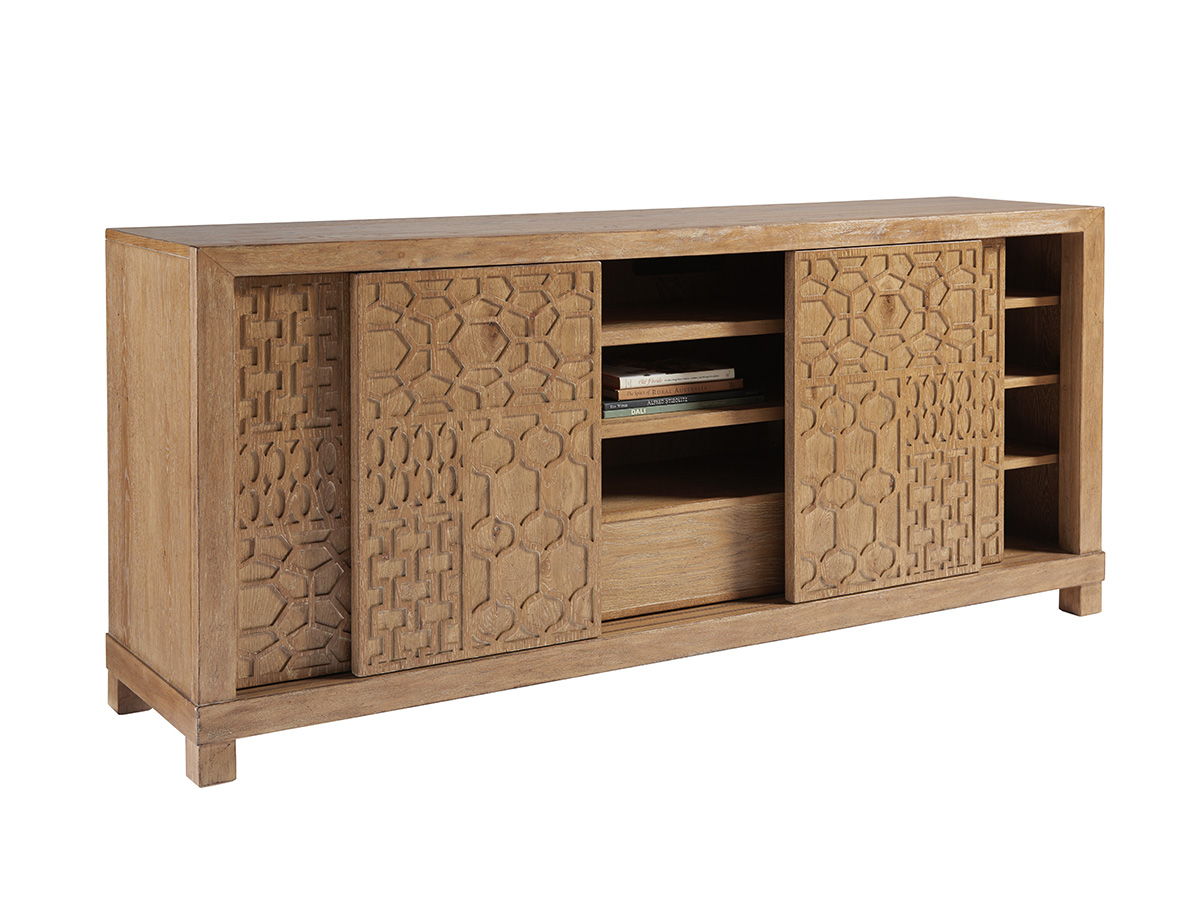 Los Altos - Morocco Media Console - Light Brown