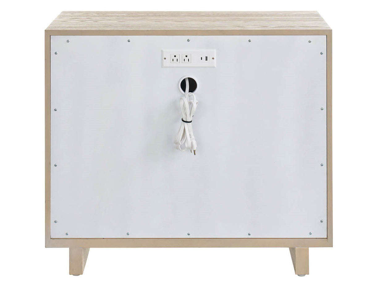 Modern - Three Drawer Nightstand