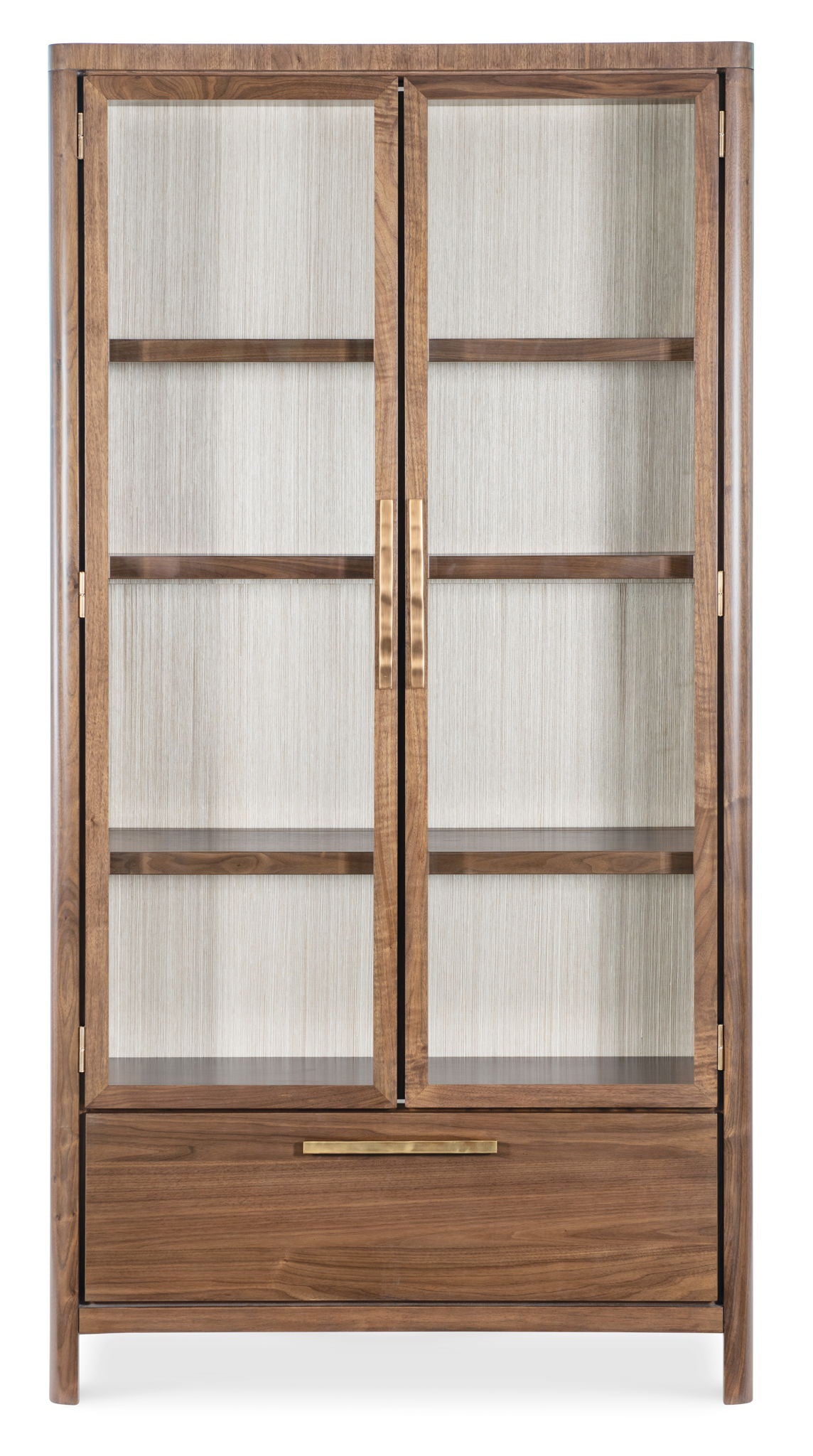 Eleana - Display Cabinet - Medium Wood