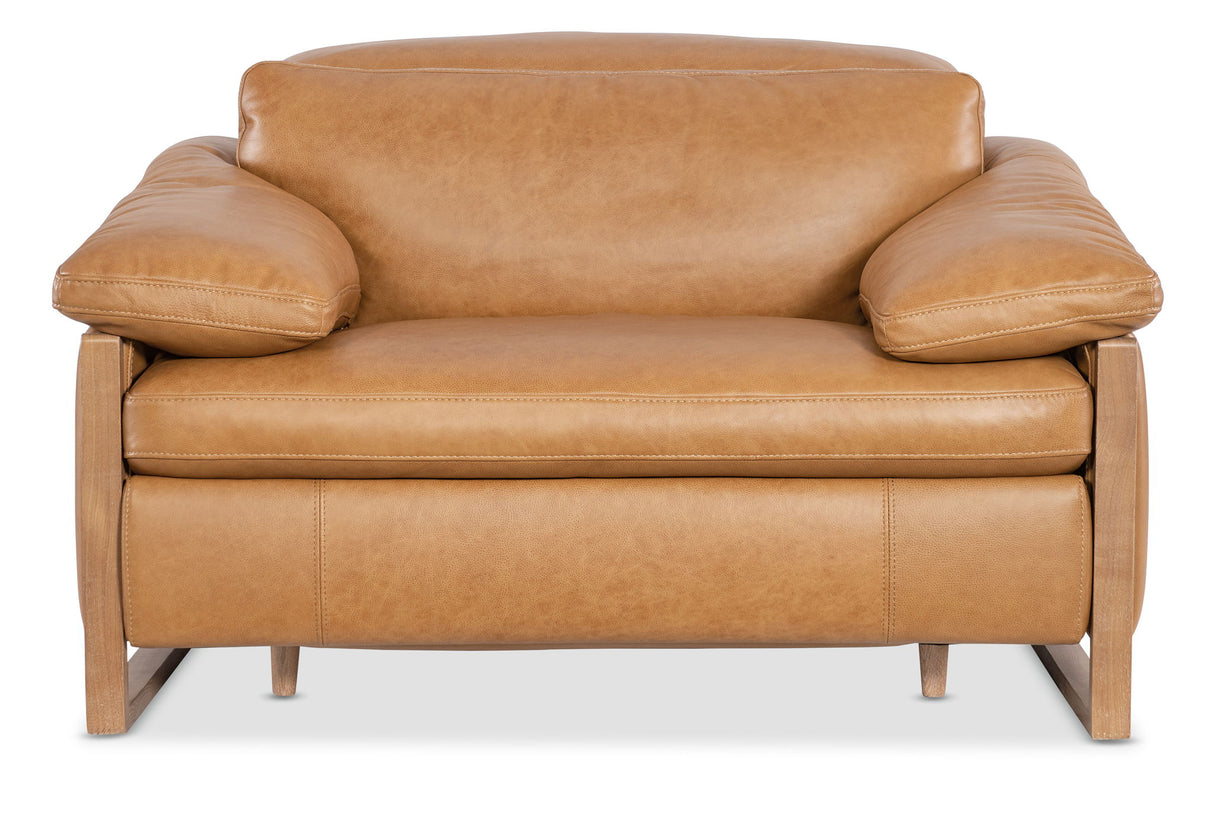 Jericho - Power Recliner With Power Headrest - Brown